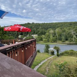 The New Inn at Lackawaxen - Our view from the deck
