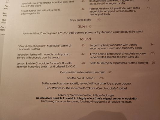 Menu photo 3 L'Avant Garde Washington, DC, DC