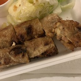 I'm not sure what the hell they gave me but these are not Vietnamese spring rolls  they were so gross