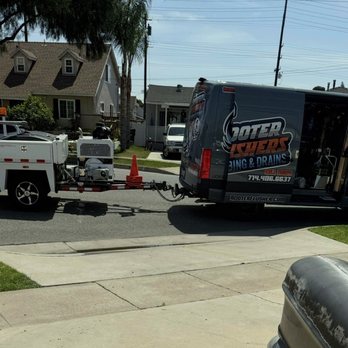 Rooter Flushers Plumbing & Drains - Rooters flushers van - Plumbing Near Me