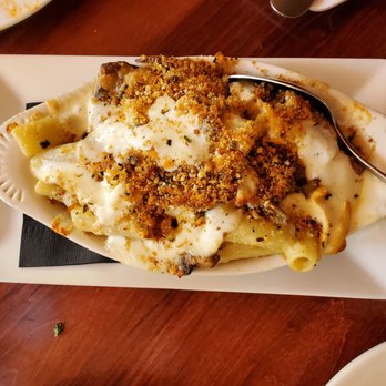 Carmelina's - Mushroom Rigatoni - Italian Near Me - Boston, Massachusetts Carmelina's - Mushroom Rigatoni - Italian Near Me - Boston, Massachusetts