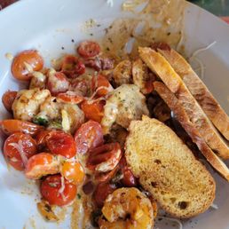 Shrimp bruchetta Shrimp bruchetta