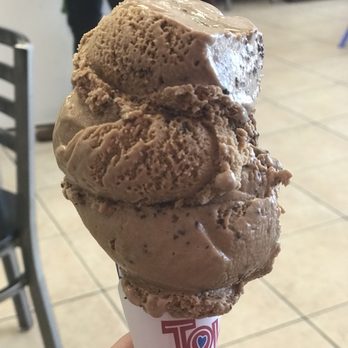 Joy's Ice Cream Plus - A "Single scoop" cone - Ice Cream & Frozen Yogurt Near Me - Fort Pierce, Florida Joy's Ice Cream Plus - A "Single scoop" cone - Ice Cream & Frozen Yogurt Near Me - Fort Pierce, Florida