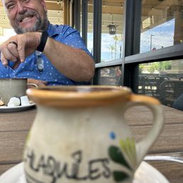 Enjoying CAFE as you can tell from the handsome smile