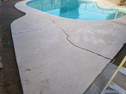 # Pool Deck Remodel # - "This model was done on a older home that was a fixer-upper to be flip and as you can see the deck turned out nicely!