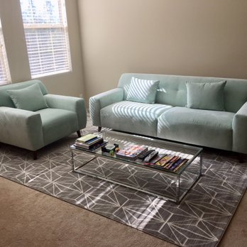 Living Spaces - Mitchell Sofa and Armchair - Furniture Stores Near Me - Irvine, California