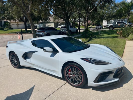 Car Wash - Car $40, Van/SUV $50 (Note : Our car detailing rates vary based on the size and condition of your vehicle.)
This Includes:
Wash the exterior of your vehicle with spot-free water
Vacuum the interior of your vehicle
Apply tire protectant Car Wash - Car $40, Van/SUV $50 (Note : Our car detailing rates vary based on the size and condition of your vehicle.)
This Includes:
Wash the exterior of your vehicle with spot-free water
Vacuum the interior of your vehicle
Apply tire protectant