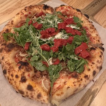 Via Farina Downtown - Salsiccia Pizza - Italian Near Me - Omaha, Nebraska Via Farina Downtown - Salsiccia Pizza - Italian Near Me - Omaha, Nebraska