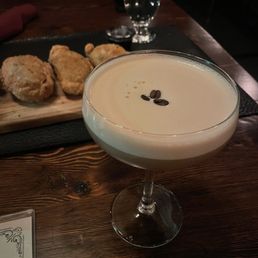 Empanadas and espresso martini Empanadas and espresso martini