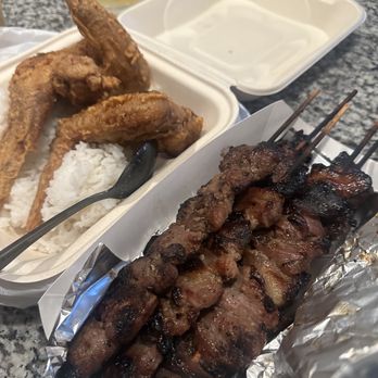 Thai Lao Restaurant - BOGO buy 4 get 1 free pork skewers - Thai Near Me - Kapolei, Hawaii Thai Lao Restaurant - BOGO buy 4 get 1 free pork skewers - Thai Near Me - Kapolei, Hawaii