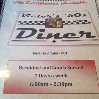Victor's 50's Diner - Diners Near Me - Hudson, Massachusetts Victor's 50's Diner - Diners Near Me - Hudson, Massachusetts