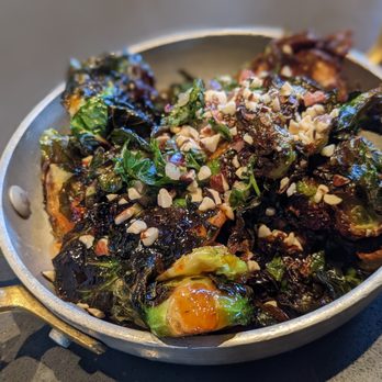 Eureka! - a bowl of broccoli and other vegetables - American Near Me - San Diego, California Eureka! - a bowl of broccoli and other vegetables - American Near Me - San Diego, California
