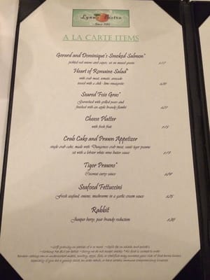 Menu photo 6 Lynn's Bistro Kirkland, WA