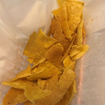 Dulce Vida - Chips are mostly all in bits. - Wine Bars Near Me - Oklahoma City, Oklahoma