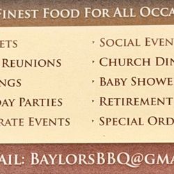 Baylor's Southern Soul Food - Food made for all occasions