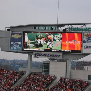 Cincinnati Bengals - Ocho Santa? (Chad pulling some presents out of a giant red bag after scoring a TD on Christmas Eve day) - Professional Sports Teams Near Me - Cincinnati, Ohio