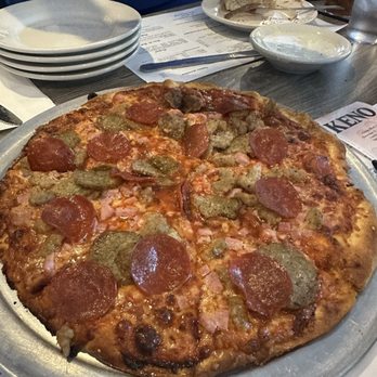 Monte's Restaurant - Meat overs pizza - Pizza Near Me - Lynn, Massachusetts Monte's Restaurant - Meat overs pizza - Pizza Near Me - Lynn, Massachusetts
