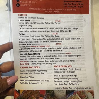 Kickin KAsian - New lunch menu - Seafood Near Me - Northridge, California