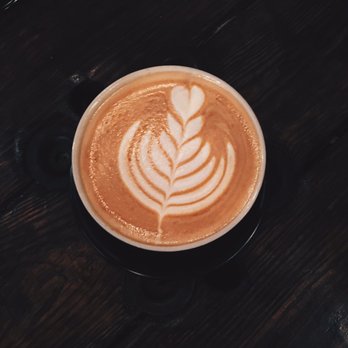 Lift Coffee Roasters - Honey almond latte, beautiful art - Coffee & Tea Near Me - Riverside, California Lift Coffee Roasters - Honey almond latte, beautiful art - Coffee & Tea Near Me - Riverside, California