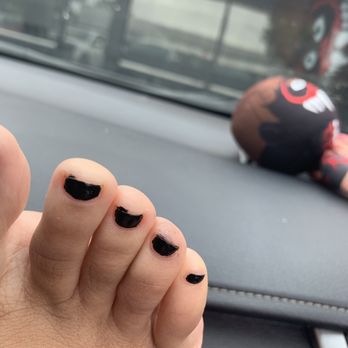 Sunny Salon - Still have nail polish she "tried" to clean off all over my toe - Skin Care Near Me - Fullerton, California Sunny Salon - Still have nail polish she "tried" to clean off all over my toe - Skin Care Near Me - Fullerton, California