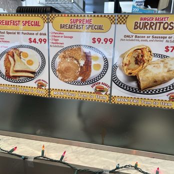 Burger Basket - Specials - Burgers Near Me - Norwalk, California