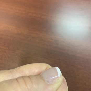 Perception Organic Spa - Hack job...Dip doesn't cover the whole nail bed! - Day Spas Near Me - Richmond, Virginia