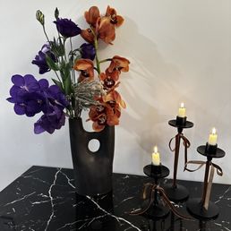 A whimsical winter centerpiece I made A whimsical winter centerpiece I made