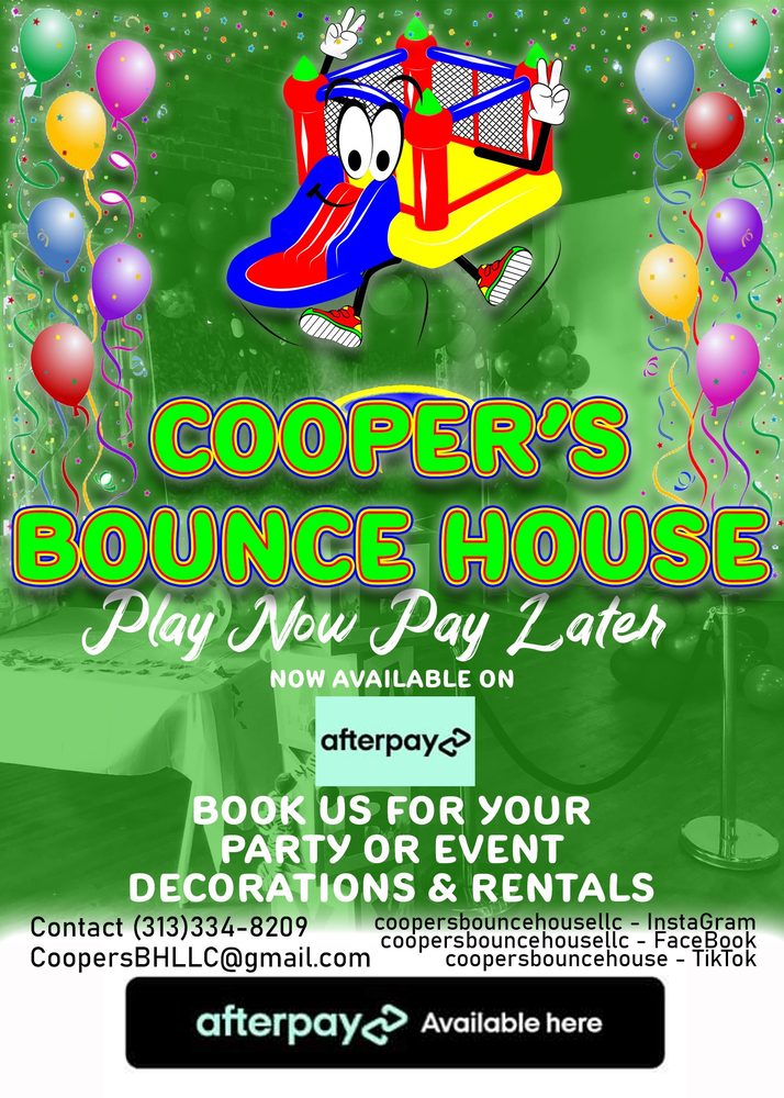 COOPERS BOUNCE HOUSE Updated September 2024 Detroit, Michigan