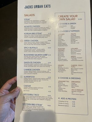 Menu photo 1 Jack's Urban Eats Sacramento, CA Menu photo 1 Jack's Urban Eats Sacramento, CA