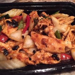 Chicken with black bean sauce! Chicken so tender and vegetables so fresh and sauce just perfect! So incredibly tasty! Chicken with black bean sauce! Chicken so tender and vegetables so fresh and sauce just perfect! So incredibly tasty!