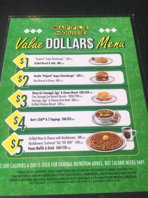 Menu photo 2 Waffle House Beaufort, SC