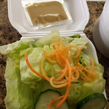 Kashima Restaurant - Side salad...meh - Japanese Near Me - Westmount, Quebec Kashima Restaurant - Side salad...meh - Japanese Near Me - Westmount, Quebec