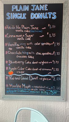Menu photo 1 Heidi Ho Donuts Oswego, NY