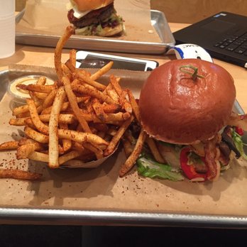 Big Buns - The Hop Daddy with Cajun Fries - Burgers Near Me - Arlington, Virginia Big Buns - The Hop Daddy with Cajun Fries - Burgers Near Me - Arlington, Virginia