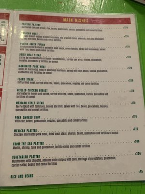 Menu photo 2 Yeikame Sayulita, NAY Menu photo 2 Yeikame Sayulita, NAY