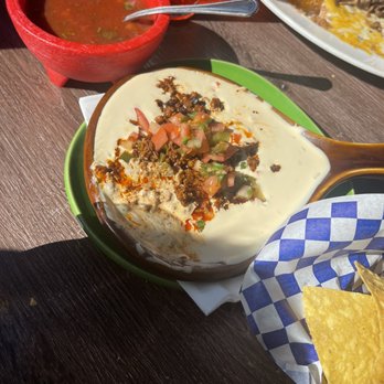 Plaza Garcia - Queso Fundido con Chorizo - Mexican Near Me - Kirkland, Washington