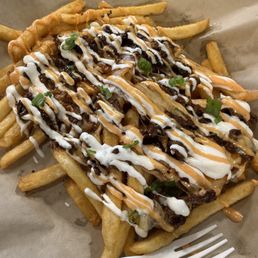 Kimchi Steak Fries - needed more meat and larger portion size