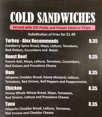 Menu photo 8 A & R Bakery Blythe, CA