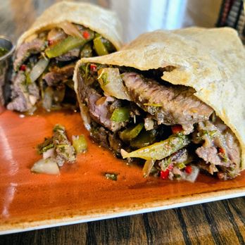 Noe Restaurant and Bar - Beef Fajita Wrap - Bars Near Me - Los Angeles, California Noe Restaurant and Bar - Beef Fajita Wrap - Bars Near Me - Los Angeles, California