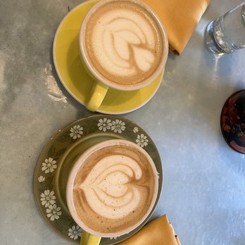 Milktooth - Brown butter with yellow plate and happy place with green plate - Breakfast & Brunch Near Me - Indianapolis, Indiana Milktooth - Brown butter with yellow plate and happy place with green plate - Breakfast & Brunch Near Me - Indianapolis, Indiana