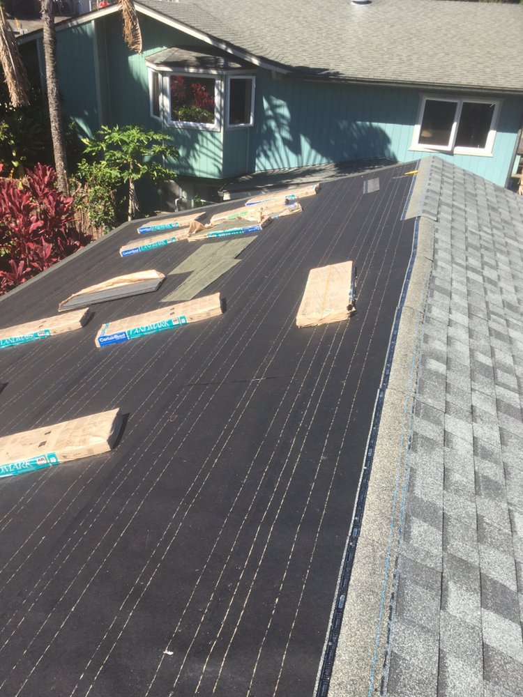 Slide of Valley Isle Roofing