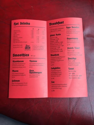 Menu photo 4 Where the Monkey Sleeps Glasgow, GLG