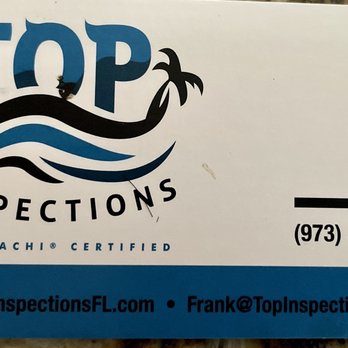 Top Inspections - Business card - Home Inspectors Near Me Top Inspections - Business card - Home Inspectors Near Me