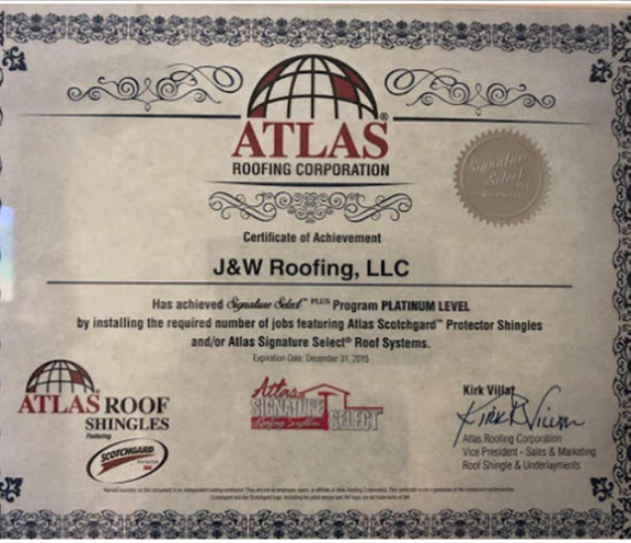 Slide of J & W Roofing and Construction