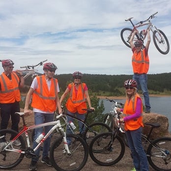 Mountain Bike Pikes Peak - "Rock It" - Bike Rentals Near Me - Cascade, Colorado