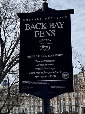 Back Bay Fens by null