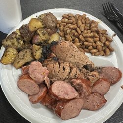 Blackland Smokehouse - 2 meat BBQ plate