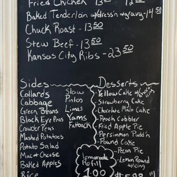 Magnolia 23 - Menu on Sunday 3/24/24 - Soul Food Near Me - Asheboro, North Carolina