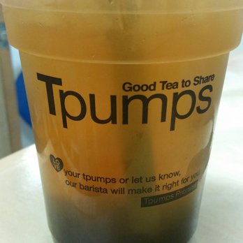 Tpumps - Upland - mango peach passionfruit tea light sweet with honey boba - Bubble Tea Near Me - Upland, California Tpumps - Upland - mango peach passionfruit tea light sweet with honey boba - Bubble Tea Near Me - Upland, California
