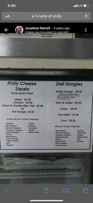 Menu photo 2 A Taste of Philly Vidalia, GA Menu photo 2 A Taste of Philly Vidalia, GA